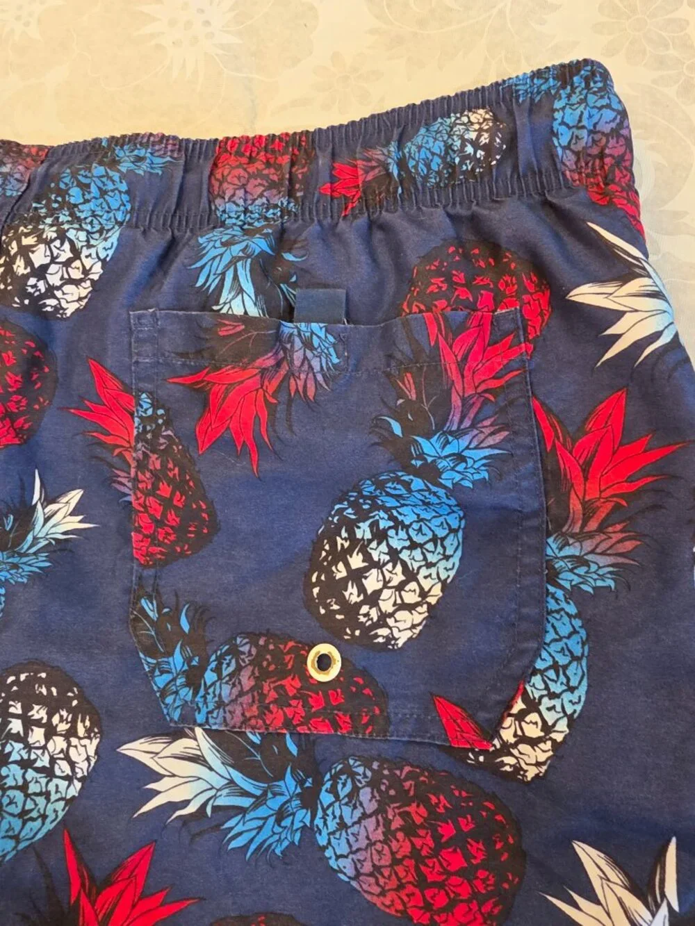 George hit beach